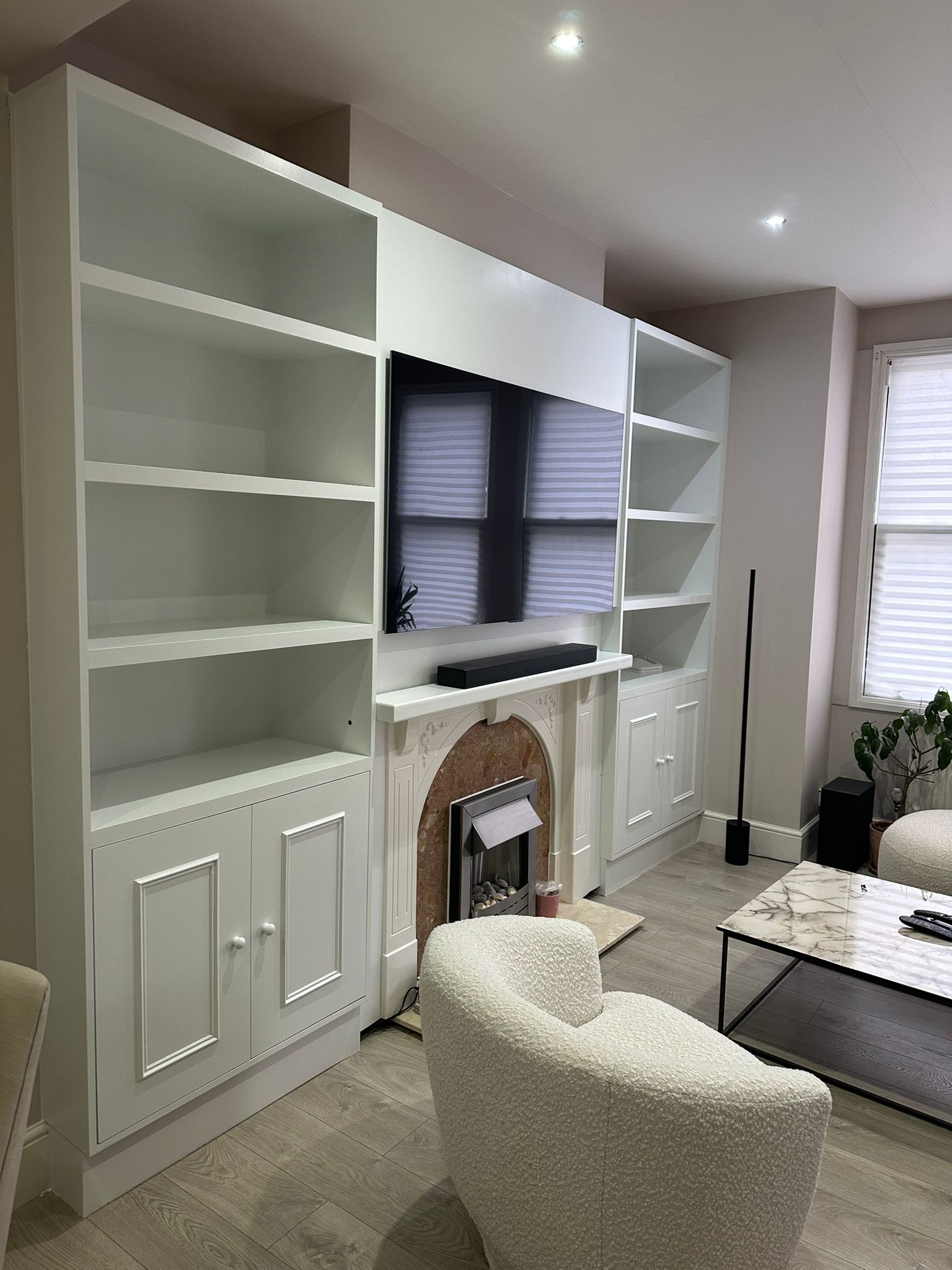 Built-in storage installation